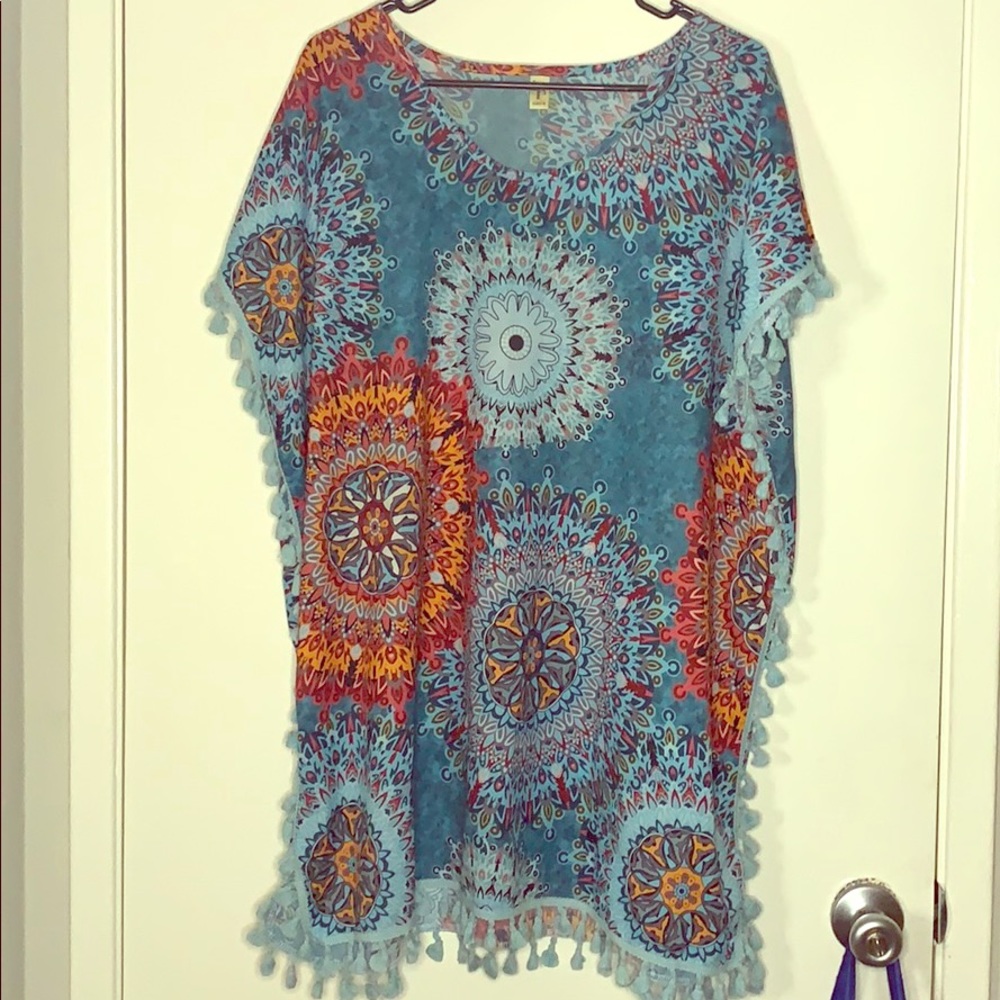 Boho flowy dress